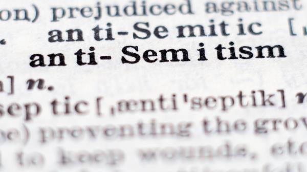text with meaning of antisemitism
